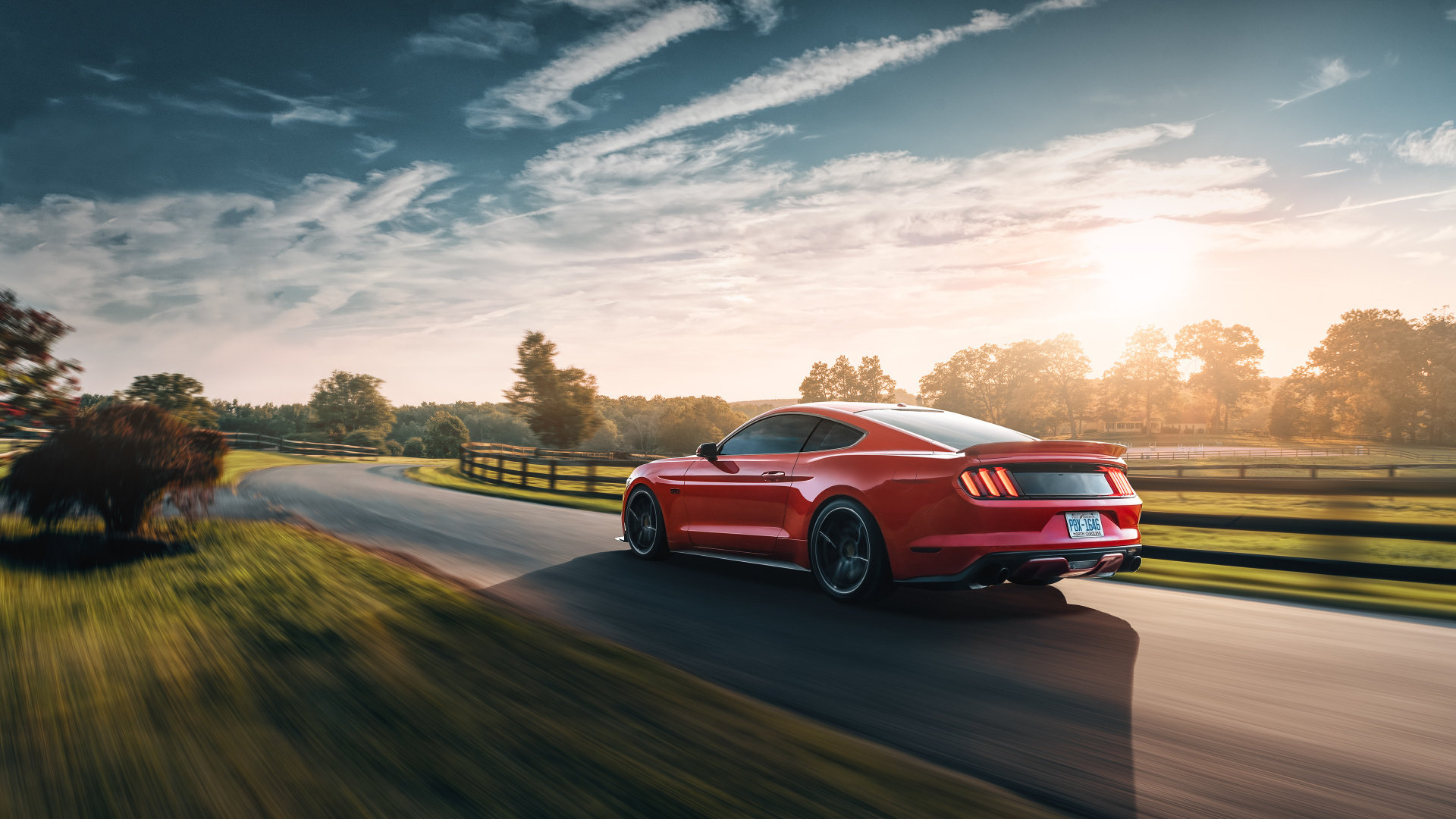Red Mustang HD
