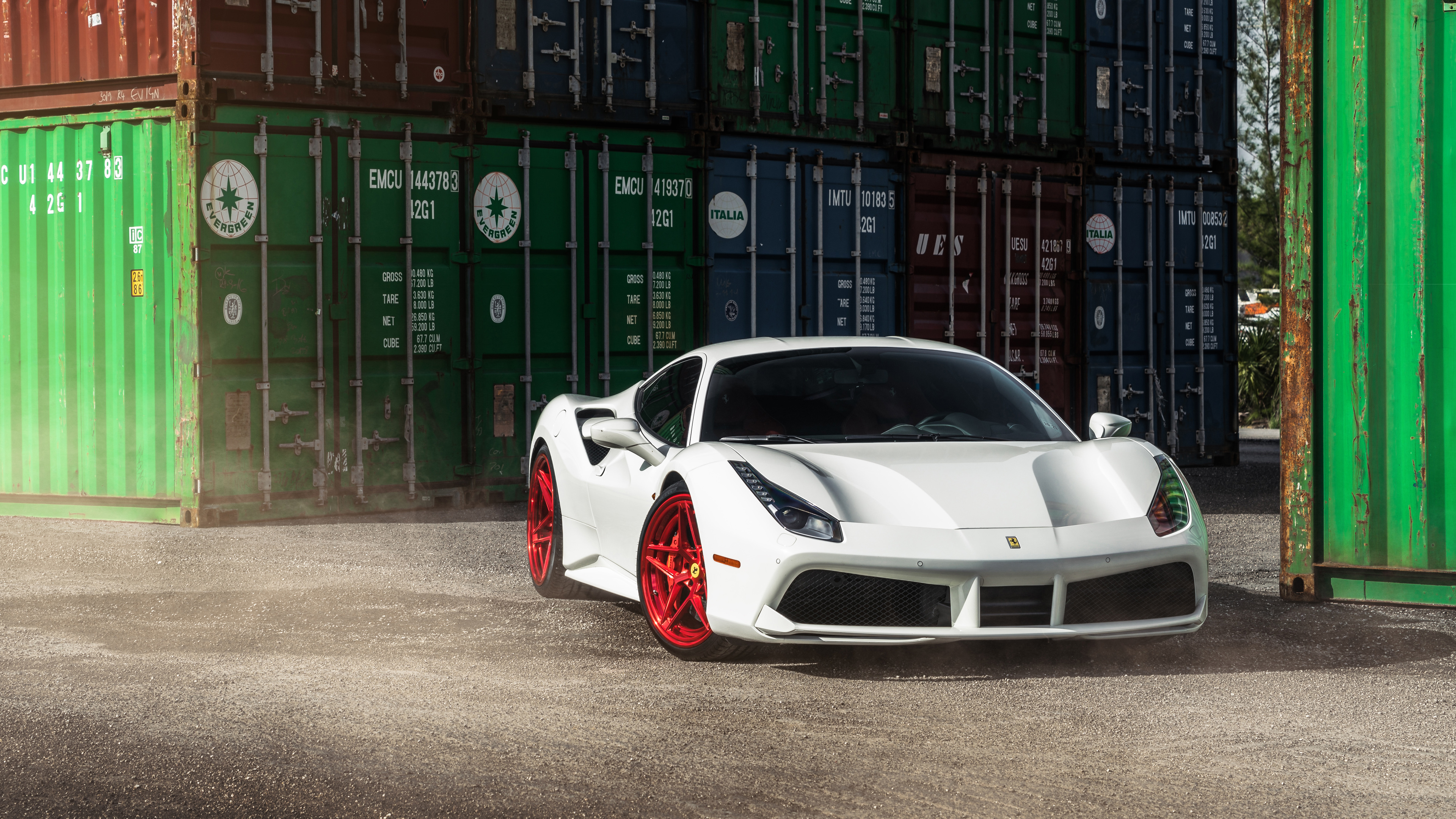 Италия Ferrari White Fon