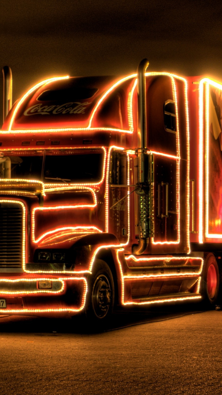 Freightliner грузовик Coca Cola