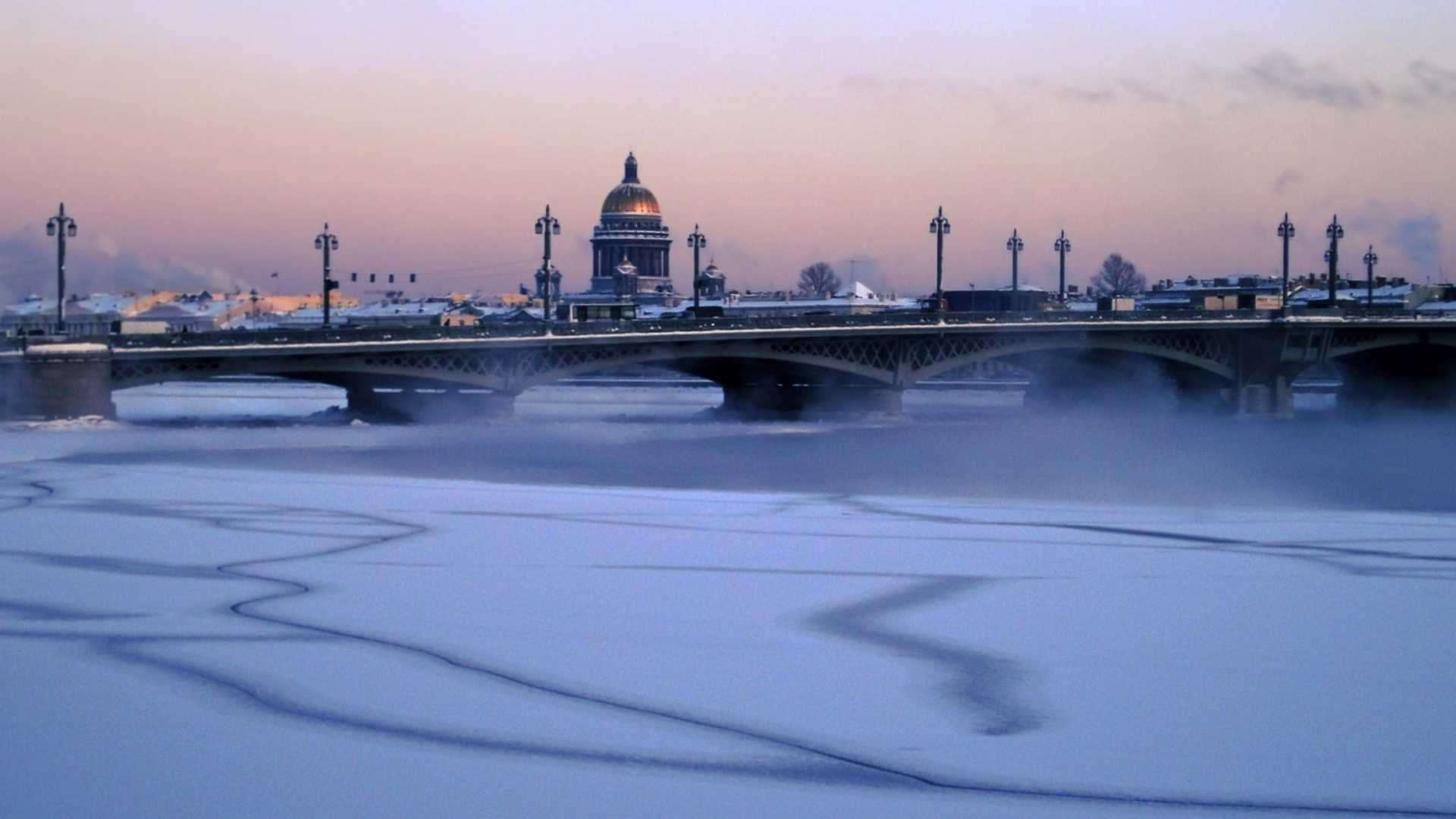 Зима в Петербурге Нева