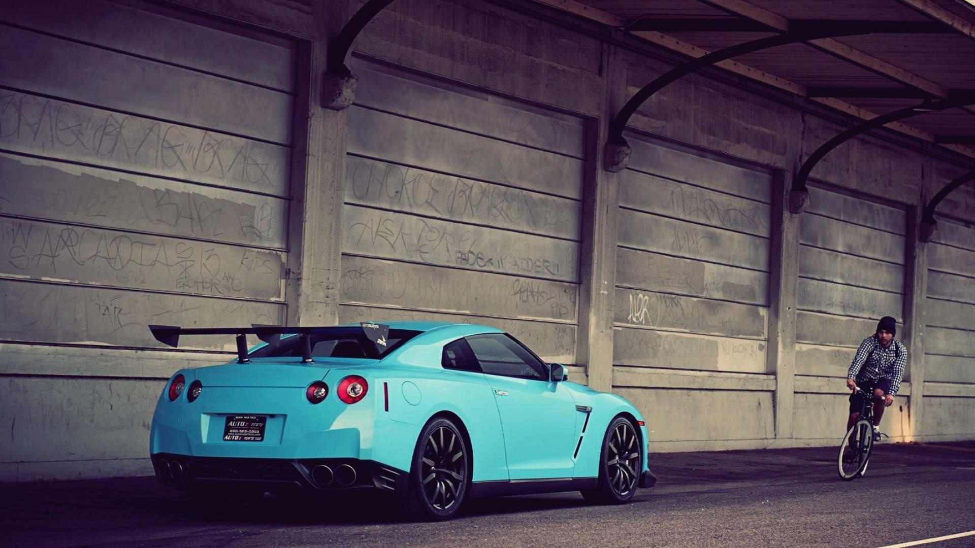 Nissan Skyline r35 РѕР±РѕРё