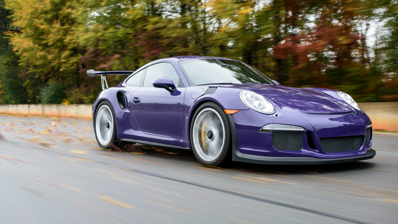 Porsche 911 gt3 Purple