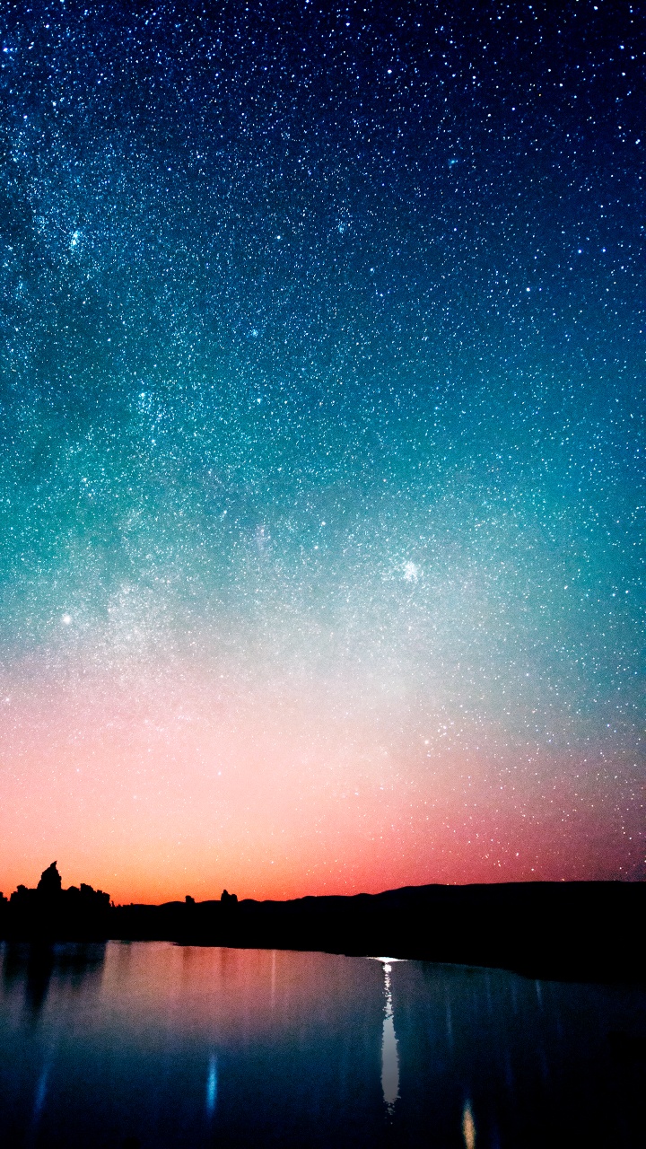 Экран звездное небо