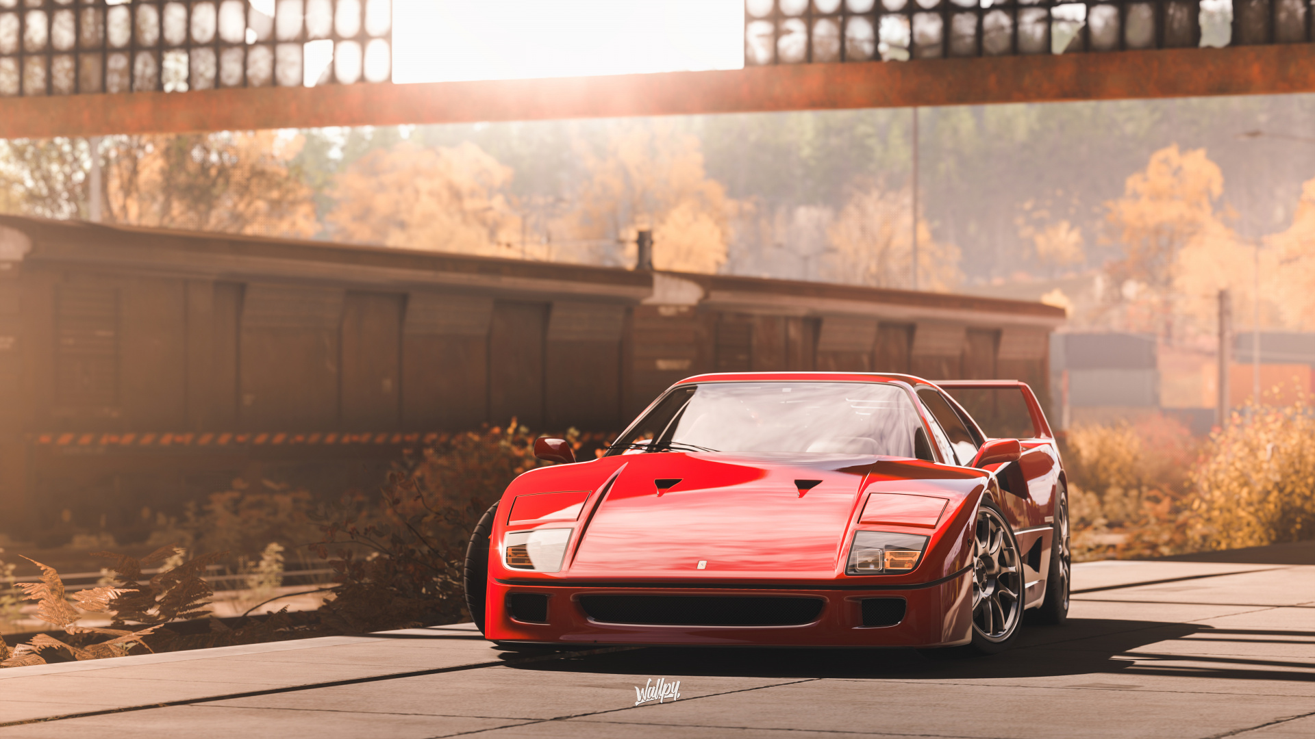 Ferrari f40 обои на телефон