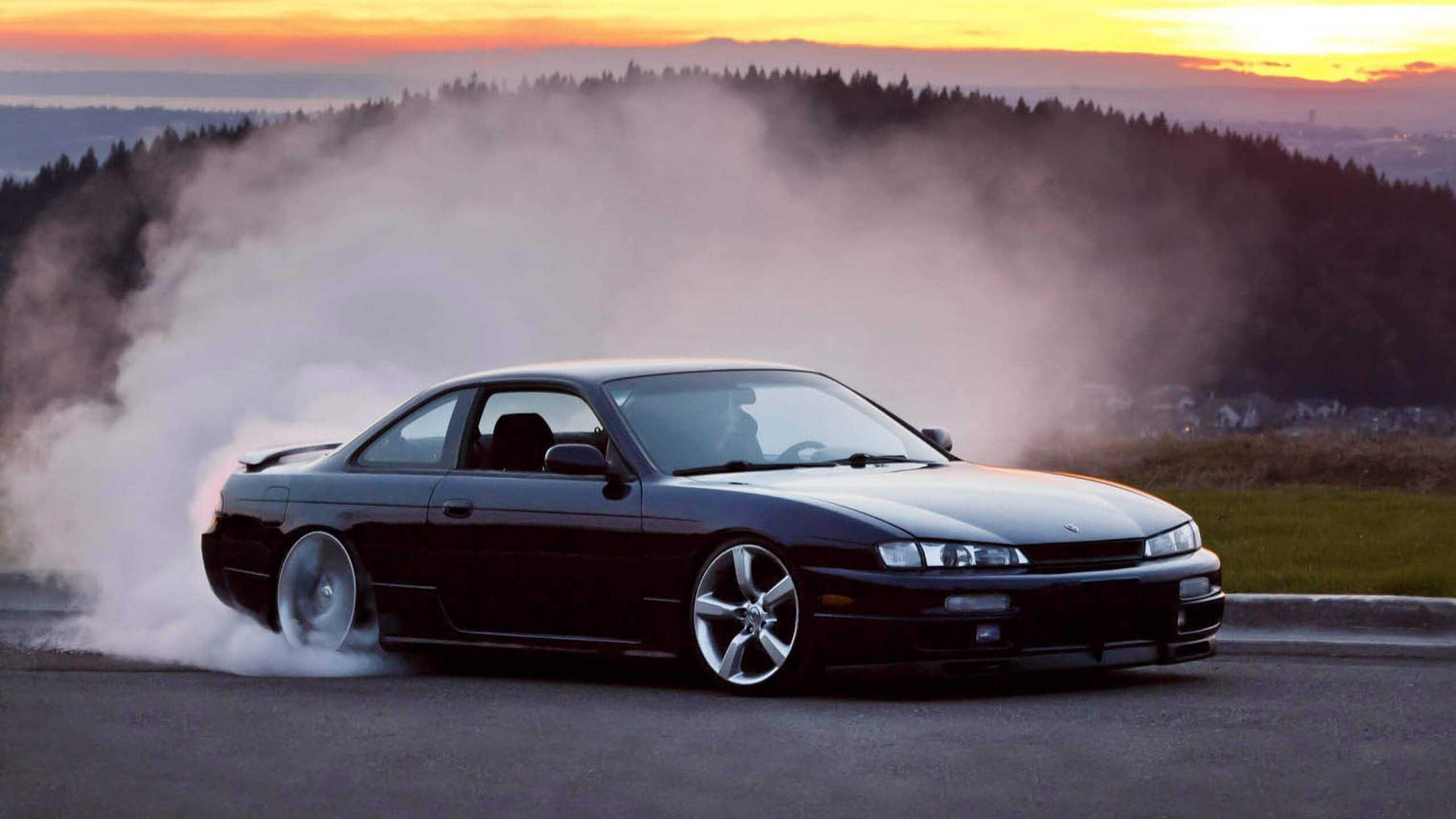 Silvia s14 Burnout