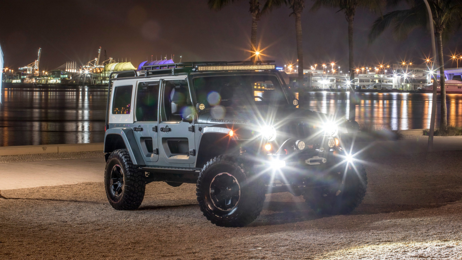 Jeep Wrangler Night