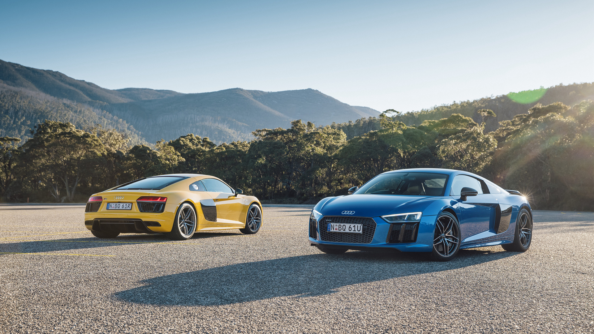 Audi r8 сверху