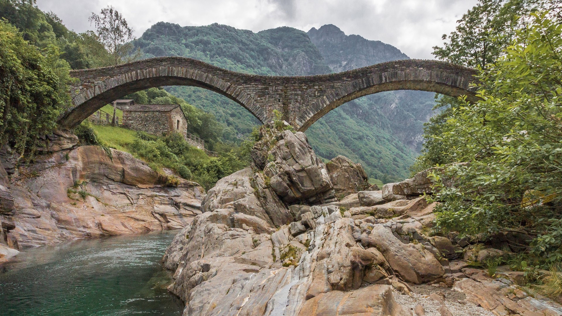 Valle Verzasca Швейцария