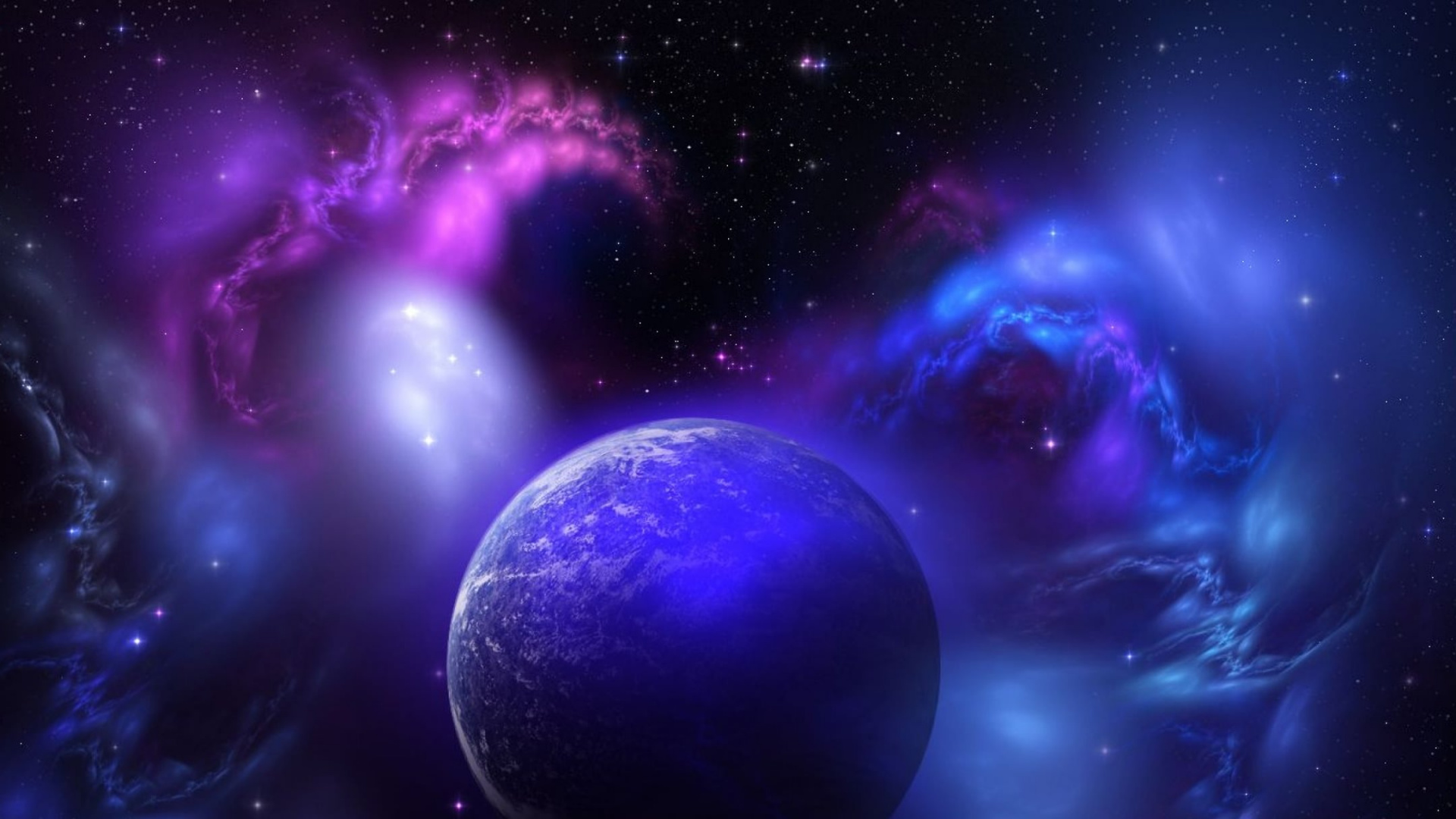 О прелестях другой вселенной. Космос фон. Фиолетовый космос. Ускоренное расширение Вселенной. Голубой космос.