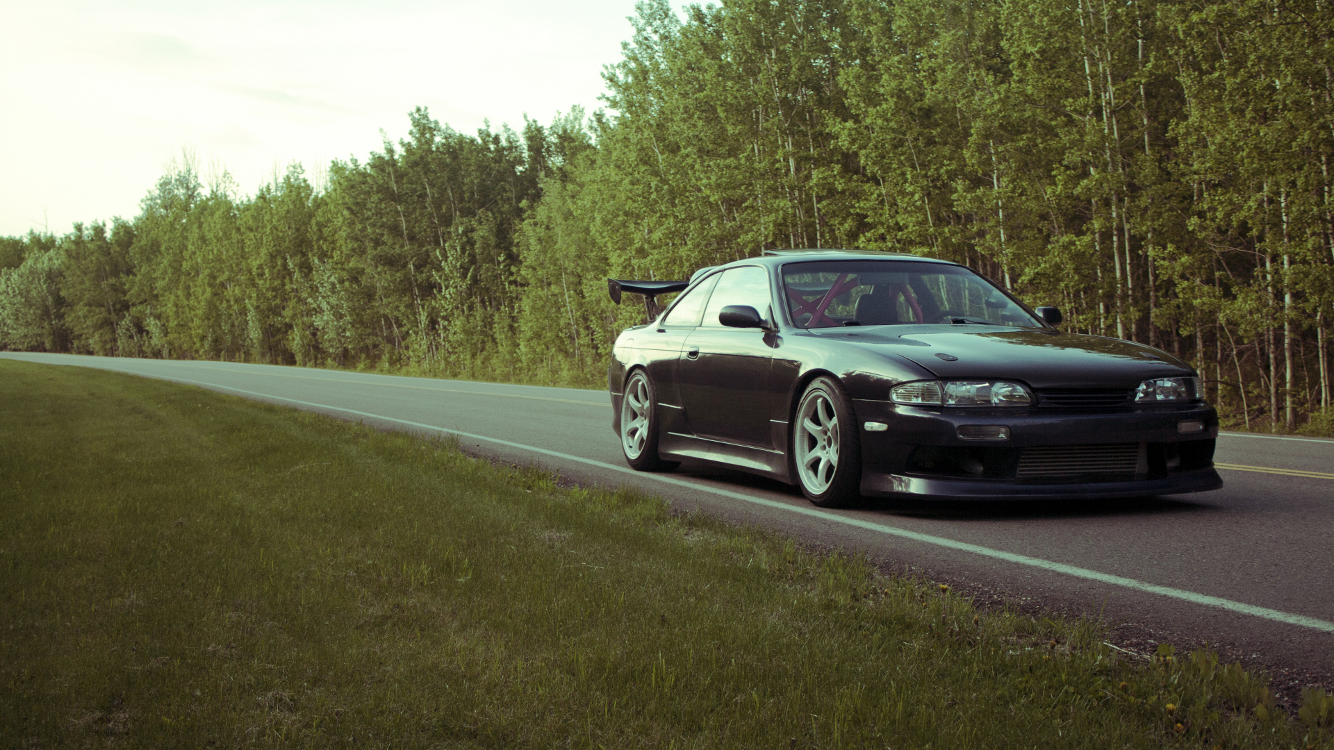 Nissan Silvia s14 дрифт обои