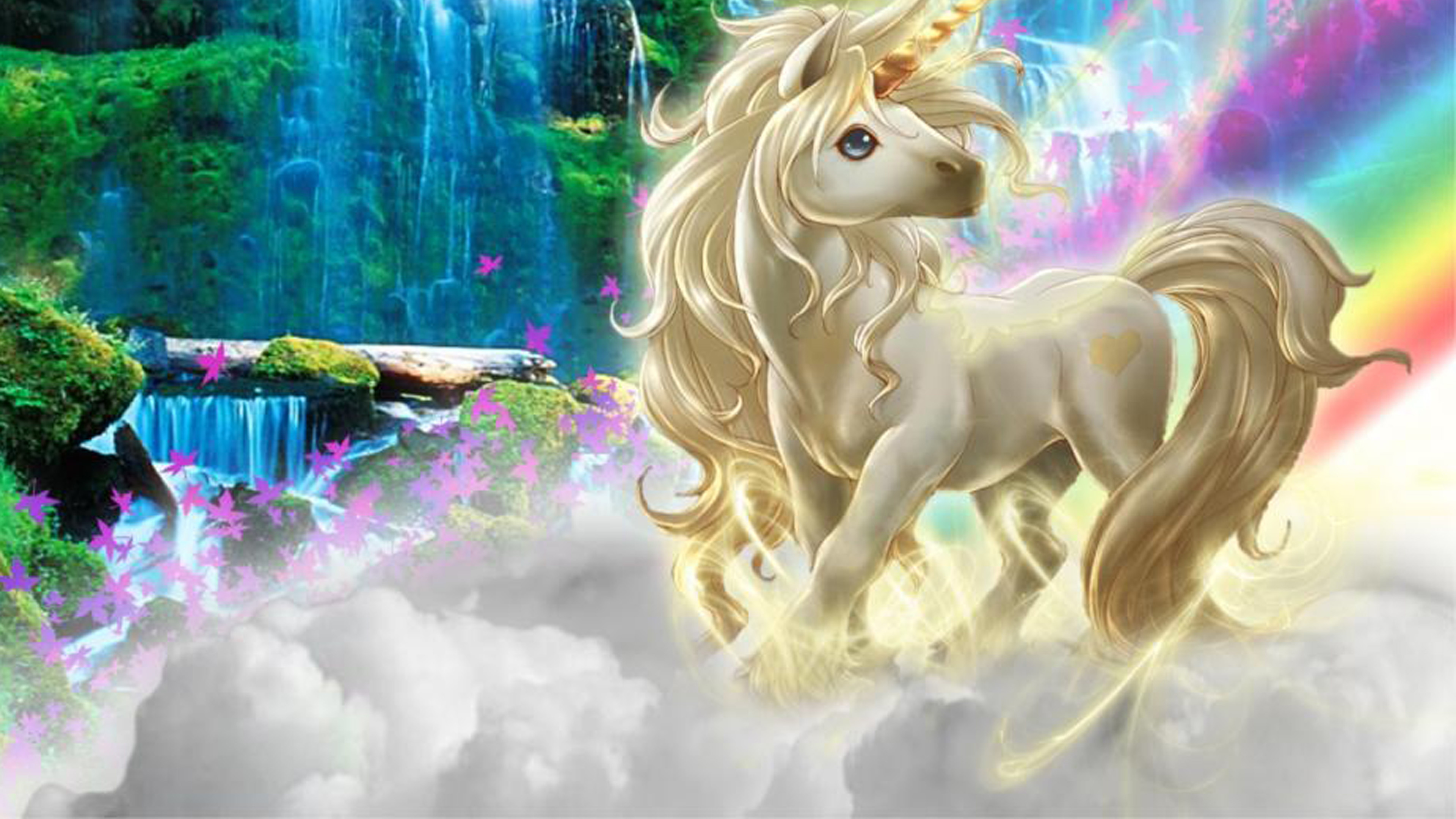 фон с единорогами. патронус единорог. фон для рабочего стола единорог. единорог. единорог на рабочий стол.