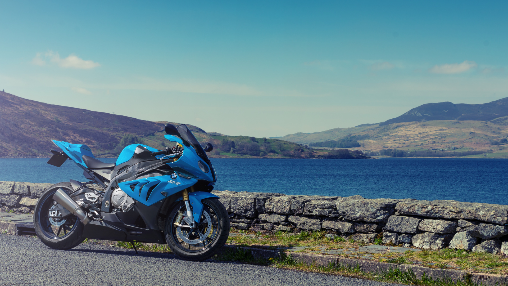 BMW s1000rr Blue