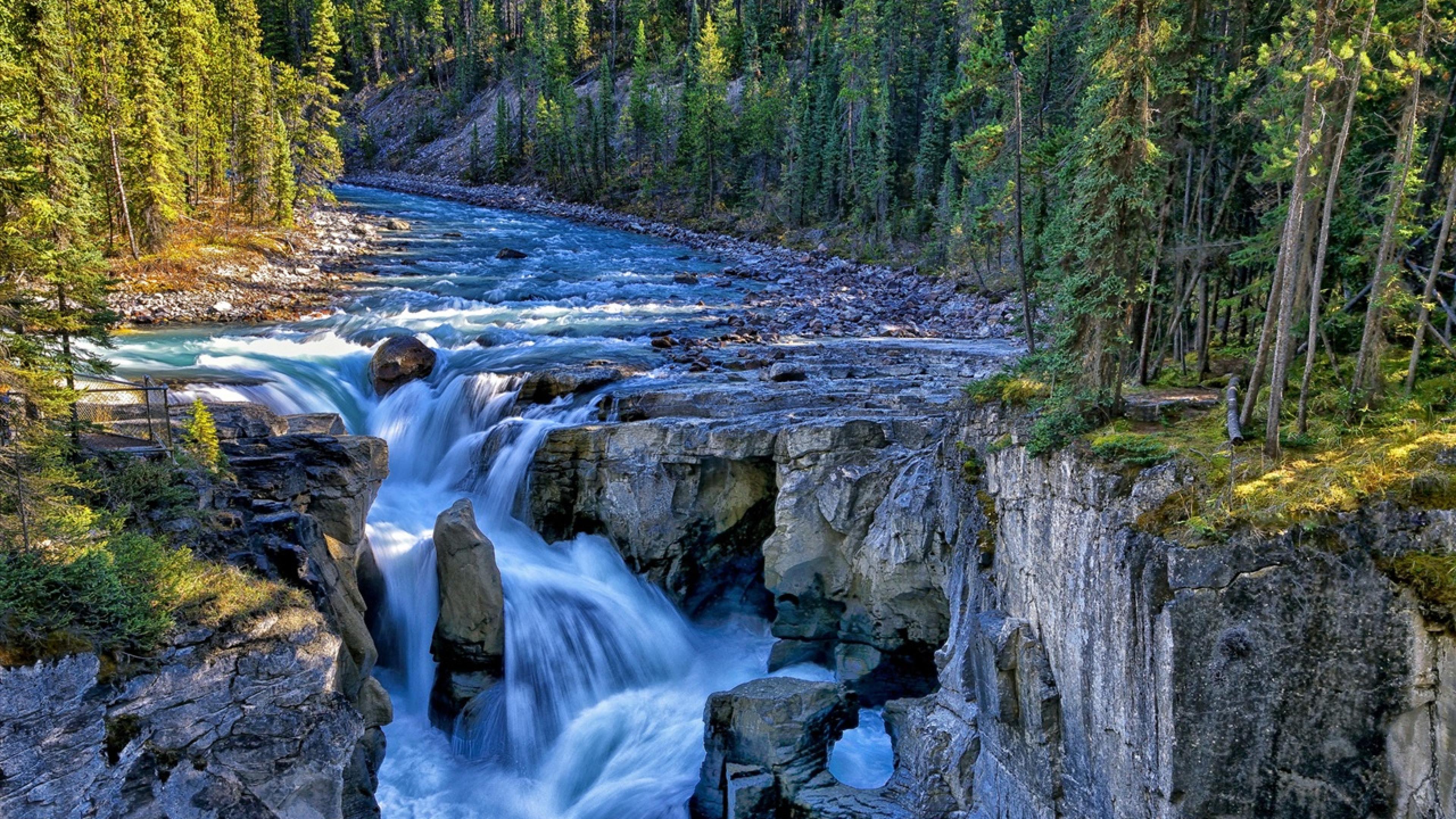 Местоположение и природа. Водопад Киваккакоски. Национальный парк Джаспер, Канада водопад. Водопад Сануэпта Канада. Река Падас Карелия.