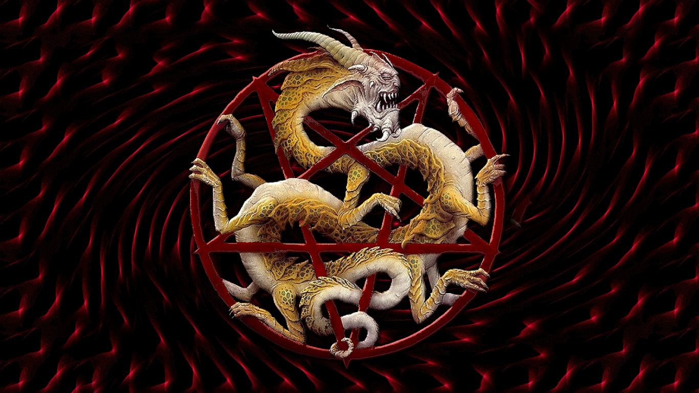 Красный дракон символ