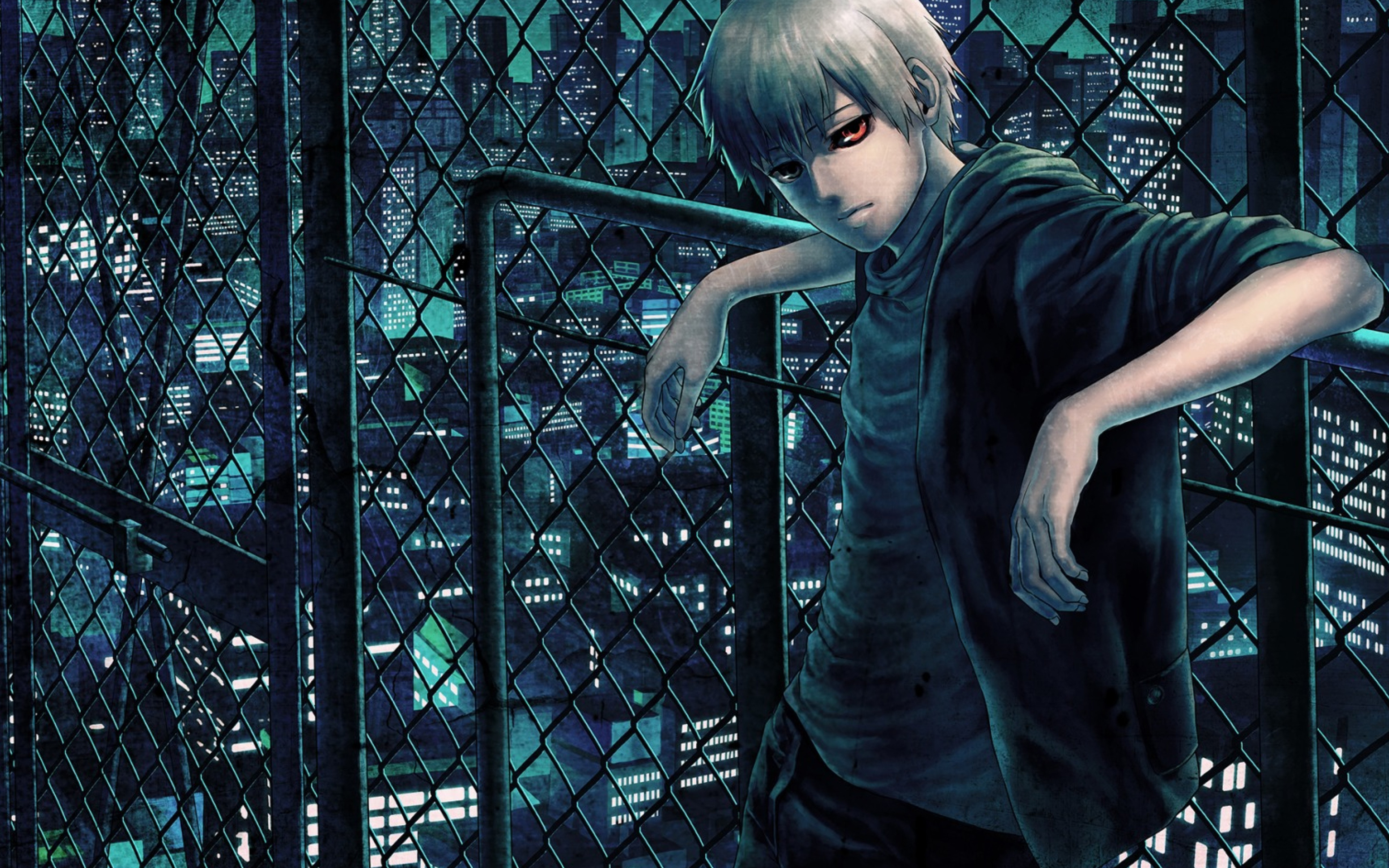 Ghoul for glance boy wallpaper. Канеки Кен. Токийский гуль город арт. Токийский гуль 1680 1050. Канеки Кен под дождем.