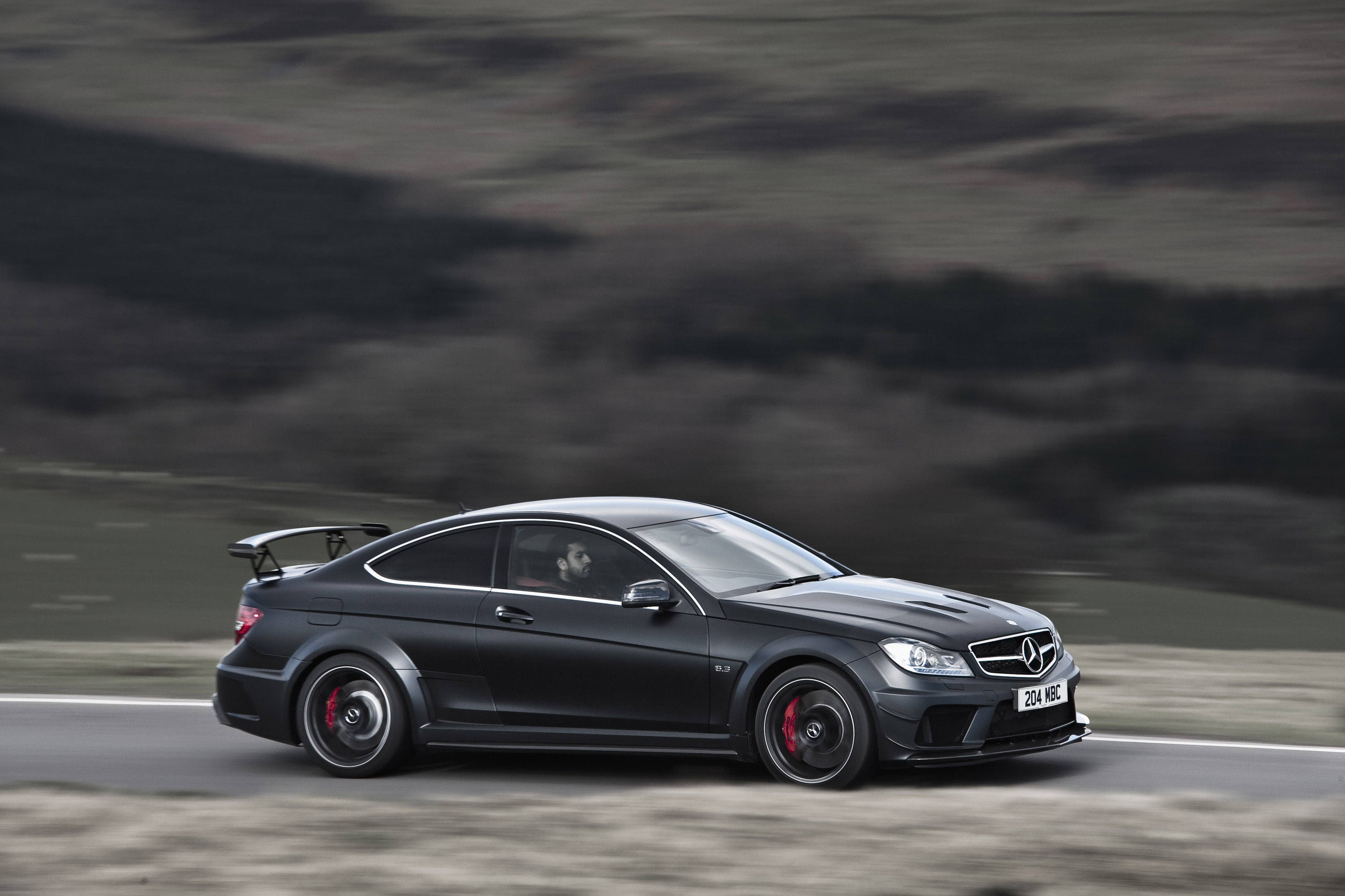 Mercedes c63 AMG Orange