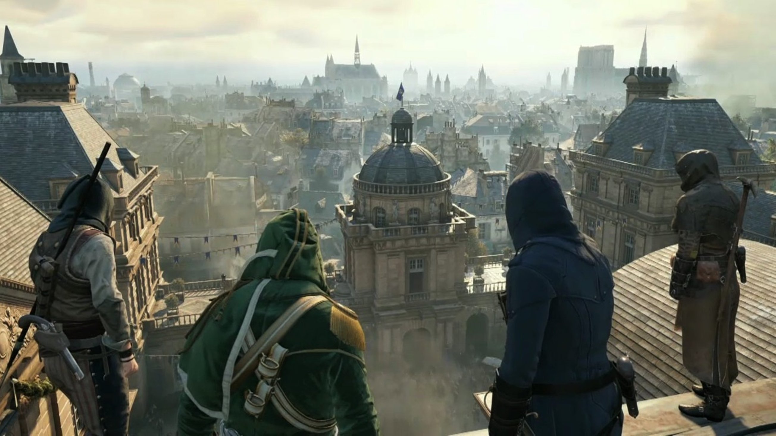 Assassin creed unity графика