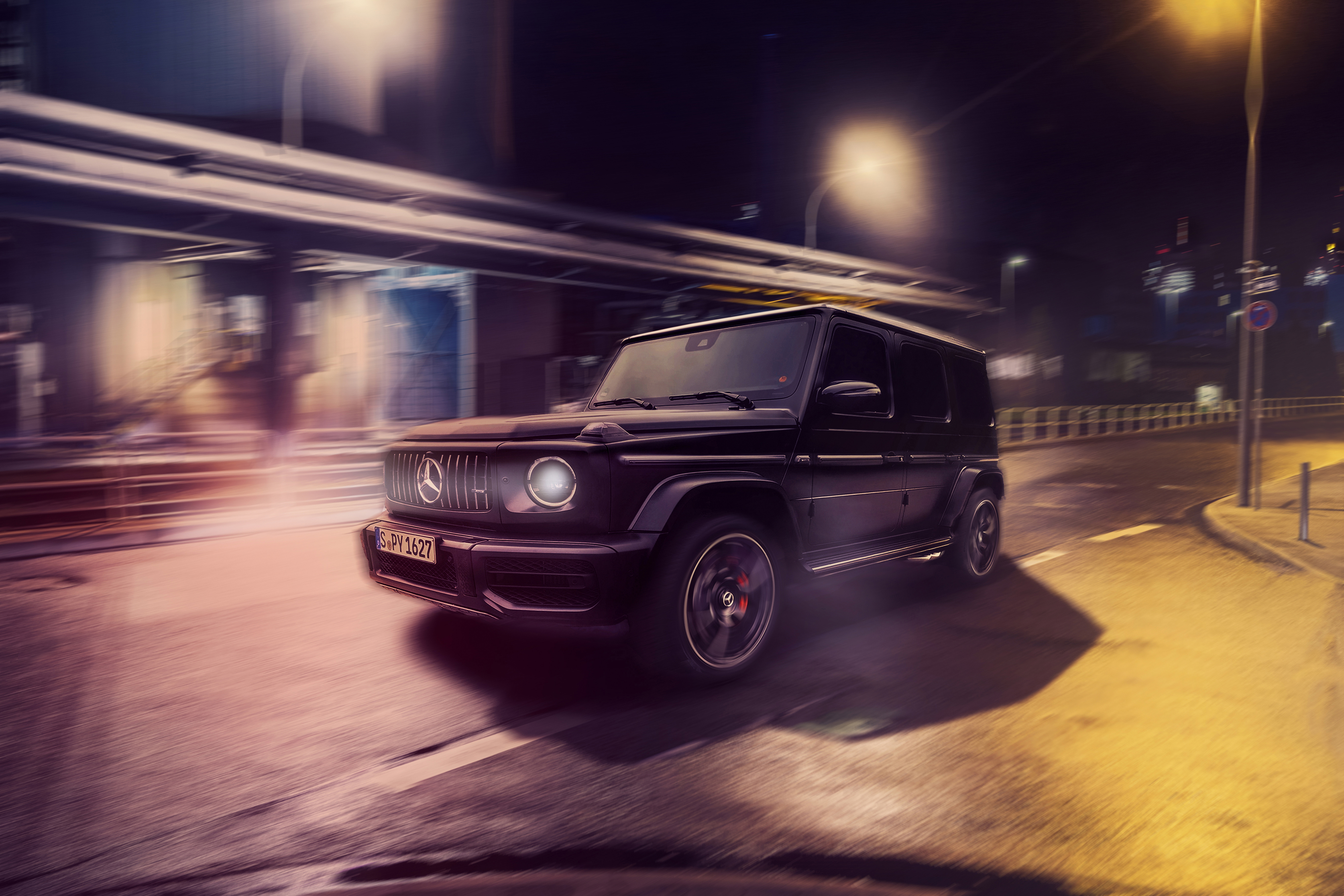 G63 Мерседес зима