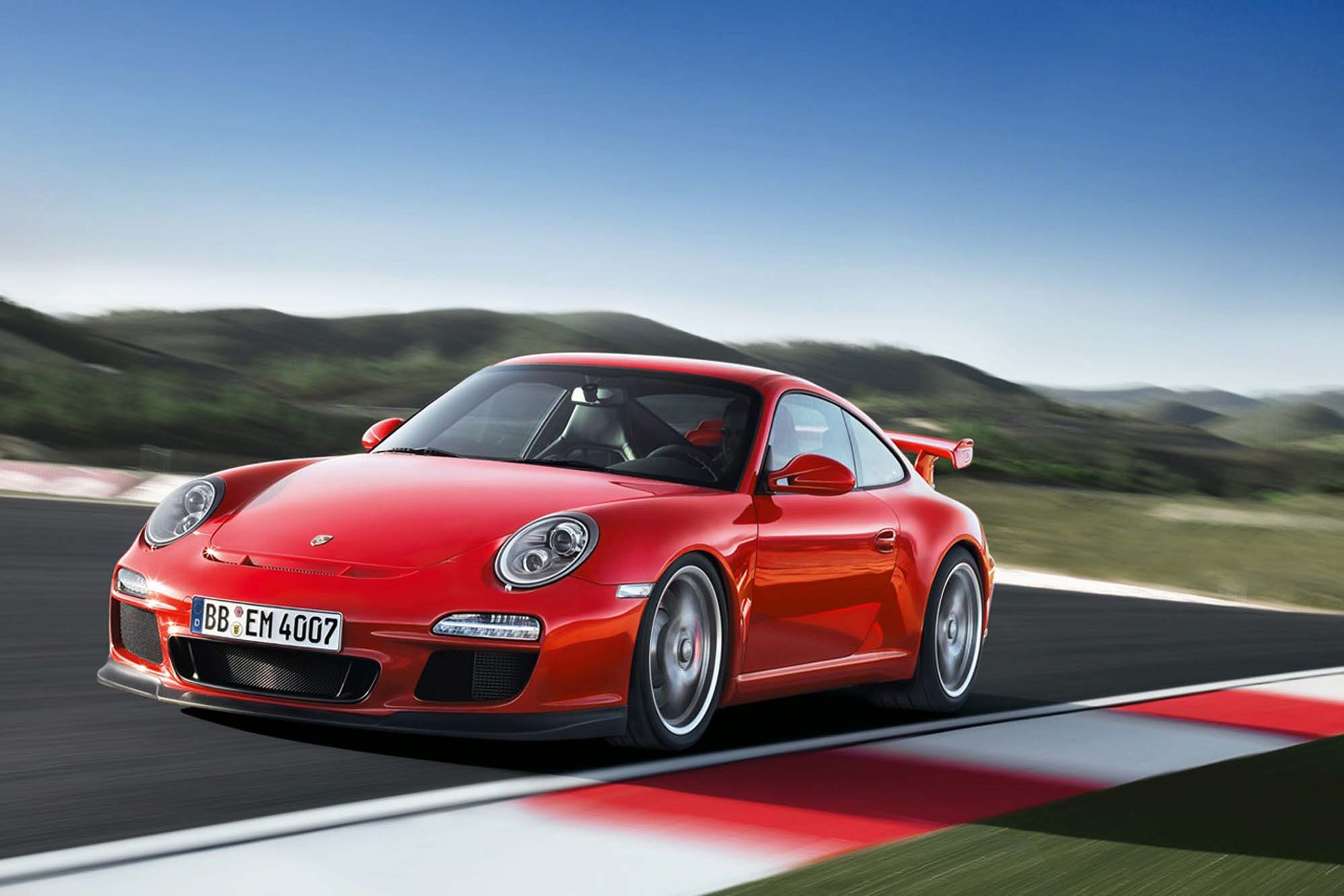 Porsche 911 gt3 красный