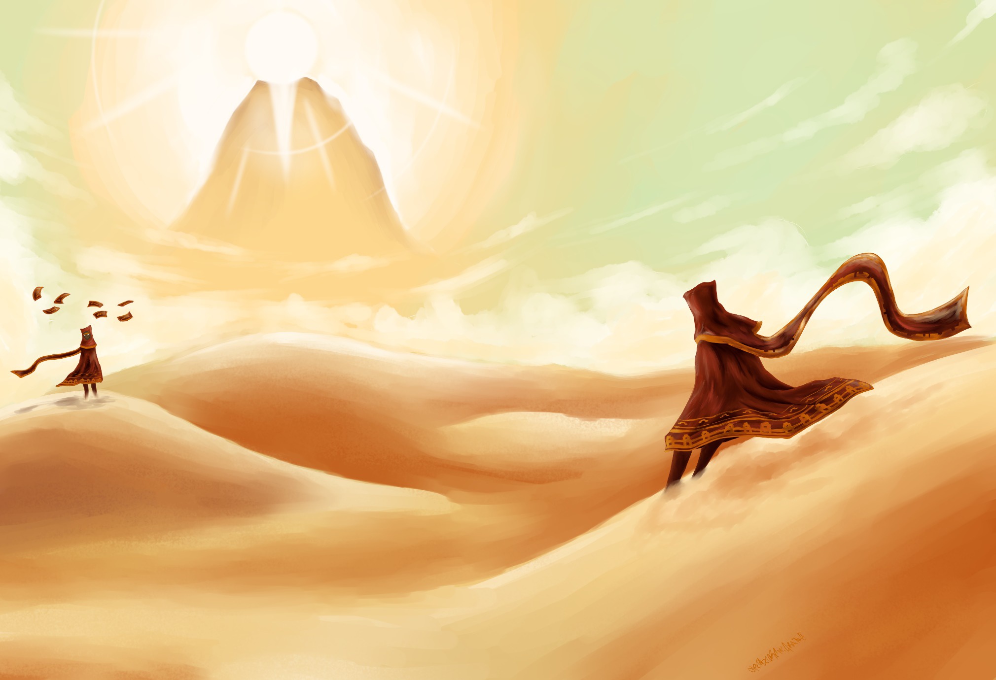 Пустыня Journey