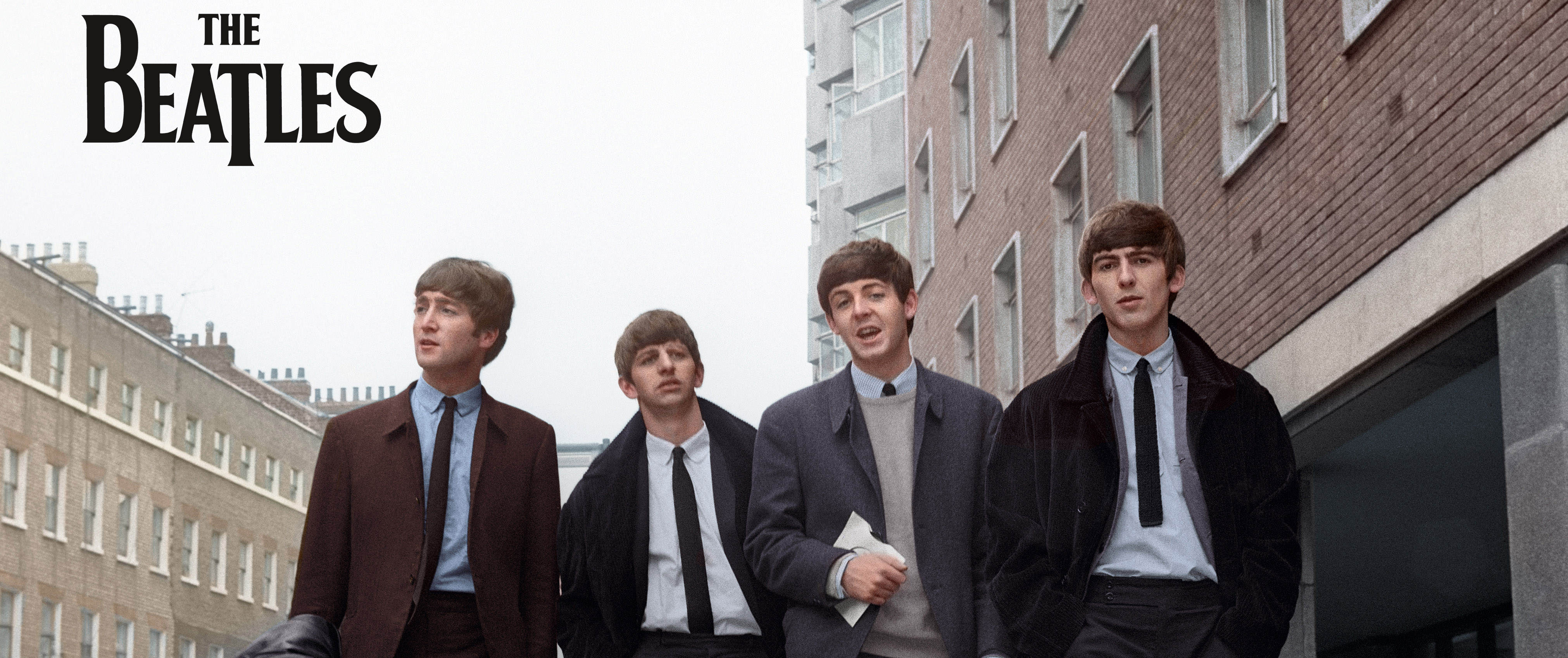 White the Beatles 1963