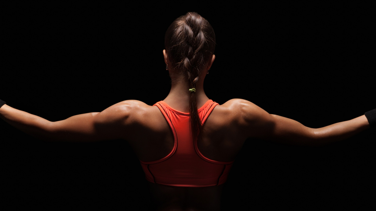 Обои упражнение, физическая подготовка, Бодибилдинг, мышца, плечо в разрешении 1280x720