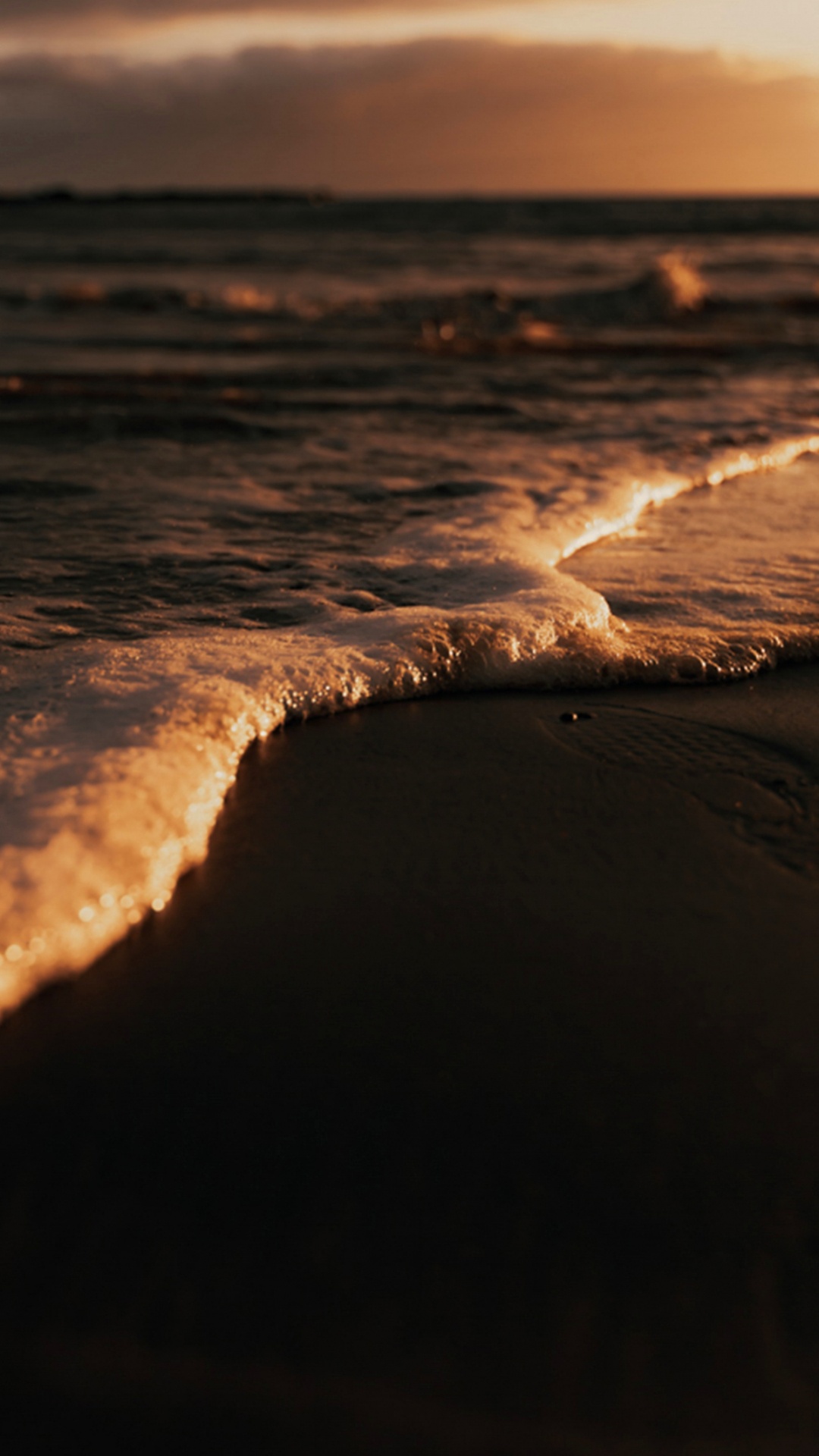 Обои горизонт, пляж, море, побережье, берег в разрешении 1080x1920