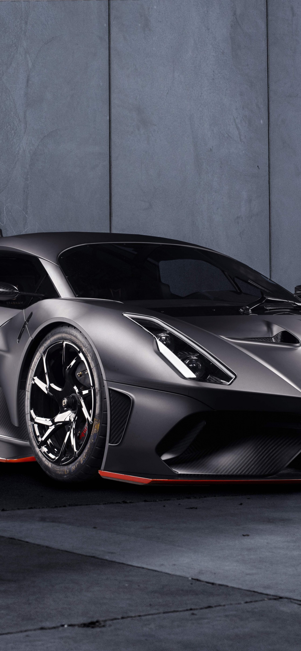 Обои кузов купе, спорткар, суперкар, Брэбэм BT62, 24 часа Ле Мана в разрешении 1242x2688