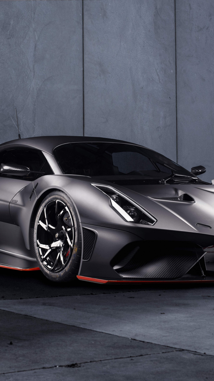 Обои кузов купе, спорткар, суперкар, Брэбэм BT62, 24 часа Ле Мана в разрешении 750x1334