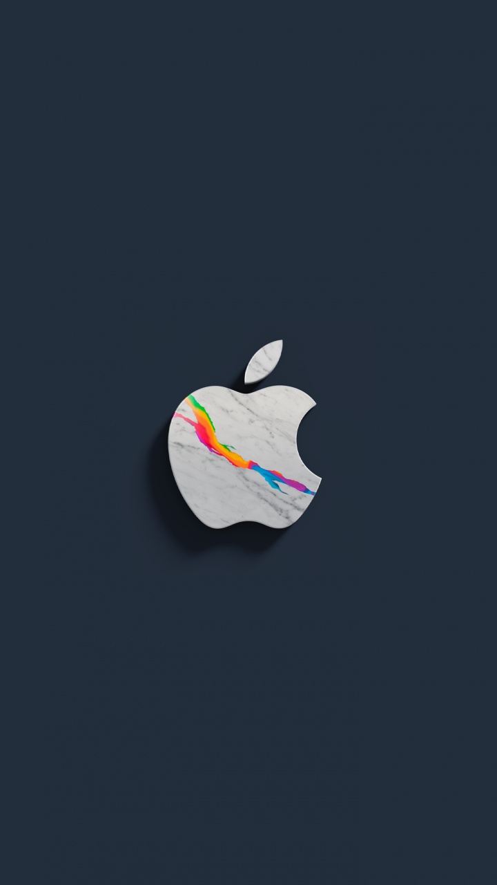 Обои яблоко, apple, жест, Операционная система, газ в разрешении 720x1280