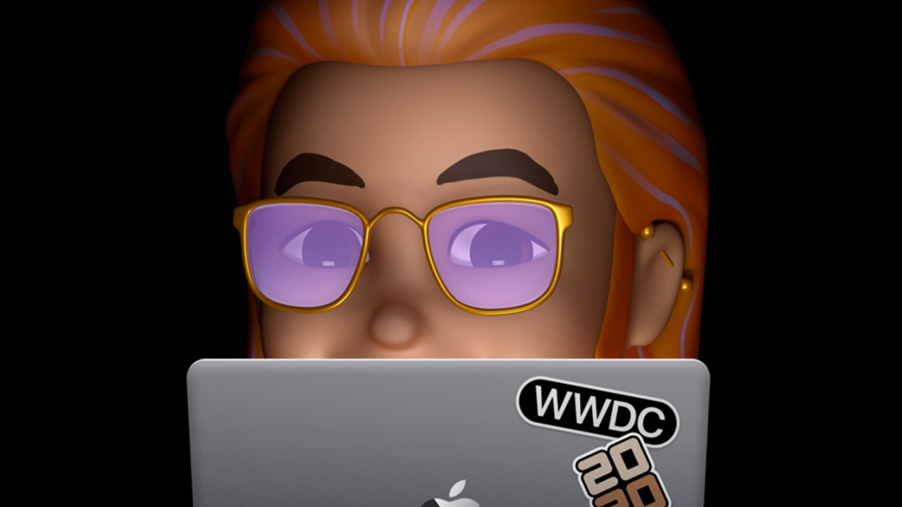 Обои apple, амолед, iPhone, WWDC 2020, яблоко в разрешении 1280x720