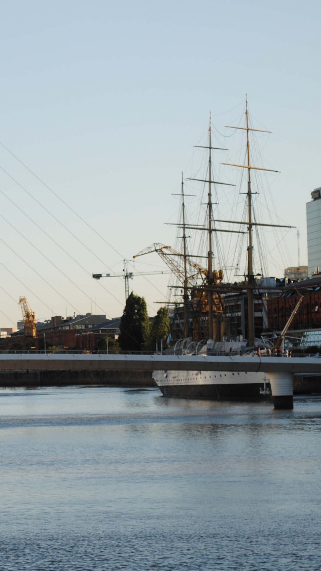 Обои вантовый мост, мост, арочный мостик, подвесной мост, балочный мост в разрешении 1080x1920