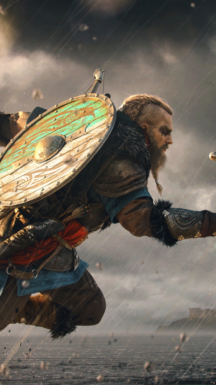 Обои ac valhalla, assassins creed valhalla, Assassins Creed Odyssey, Эдвард Кенуэй, ubisoft в разрешении 720x1280