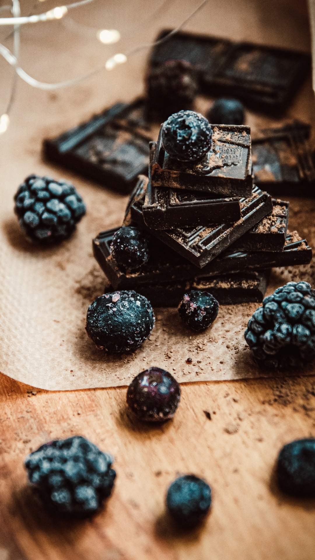 Обои шоколад, шоколадный батончик, выпечка, темный шоколад, мороженое в разрешении 1080x1920