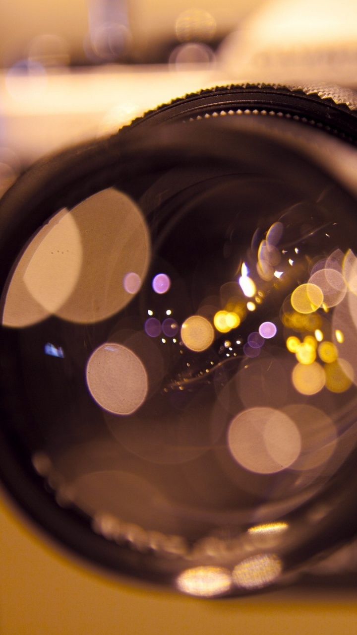 Обои камера, объектив камеры, макросъемка в разрешении 720x1280