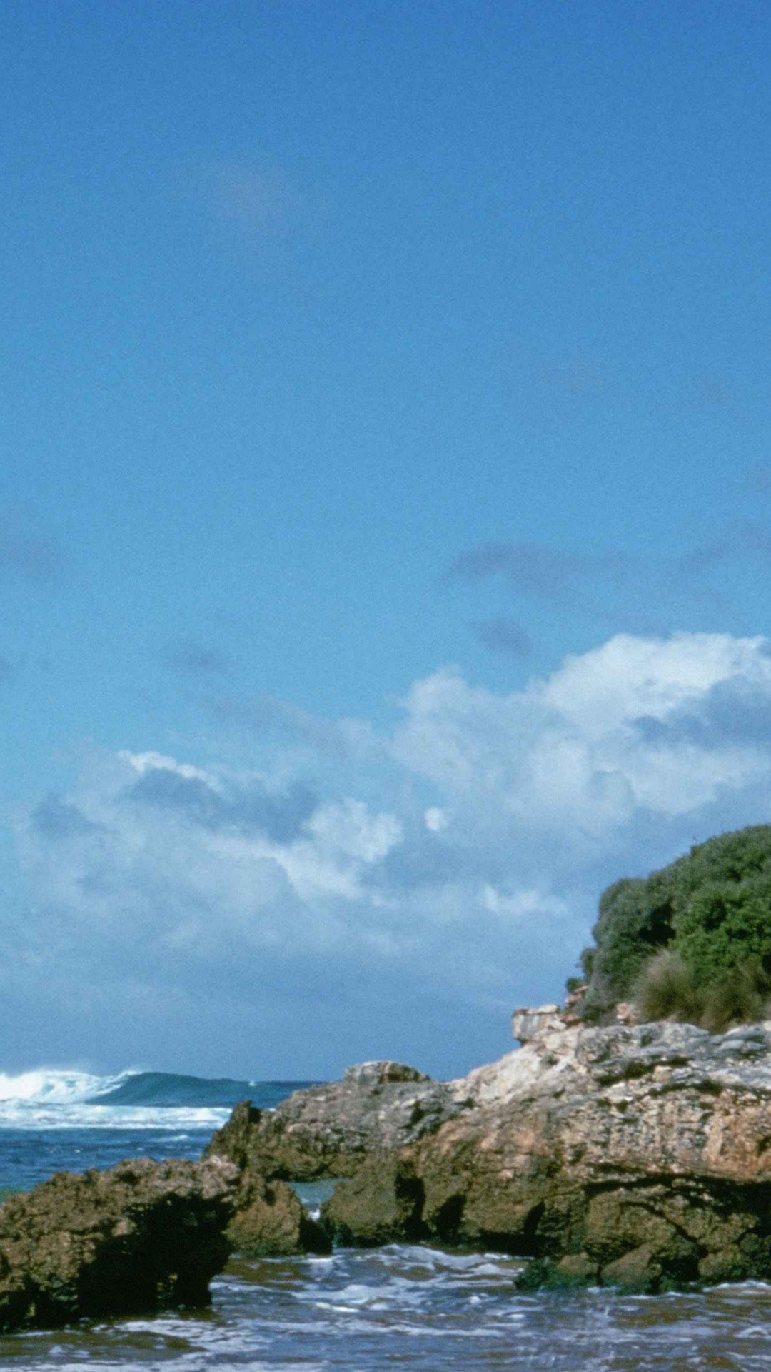 Обои море, побережье, океан, волна, берег в разрешении 1080x1920