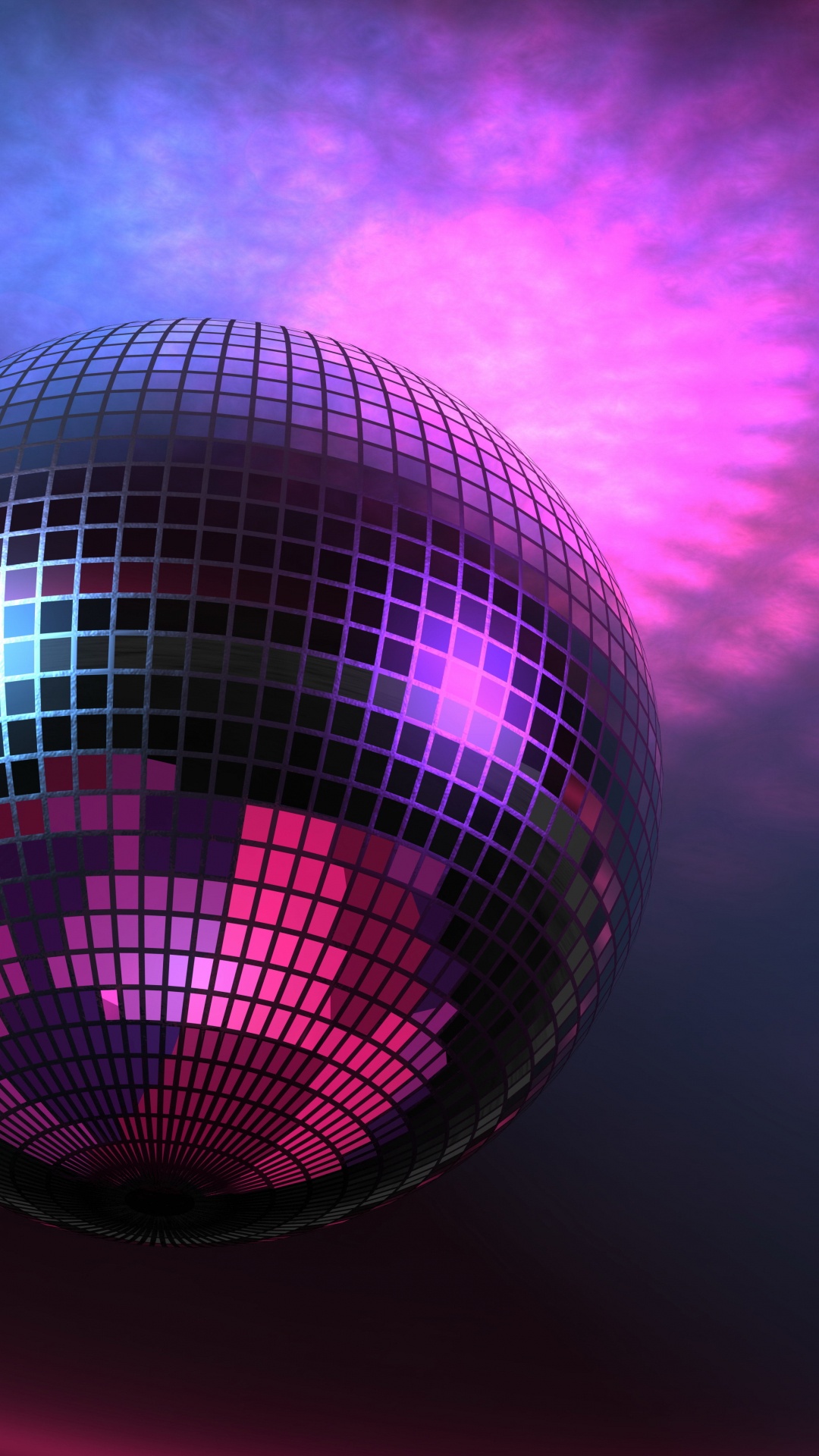 Обои дискотека, ночной клуб, пурпур, Фиолетовый, свет в разрешении 1080x1920