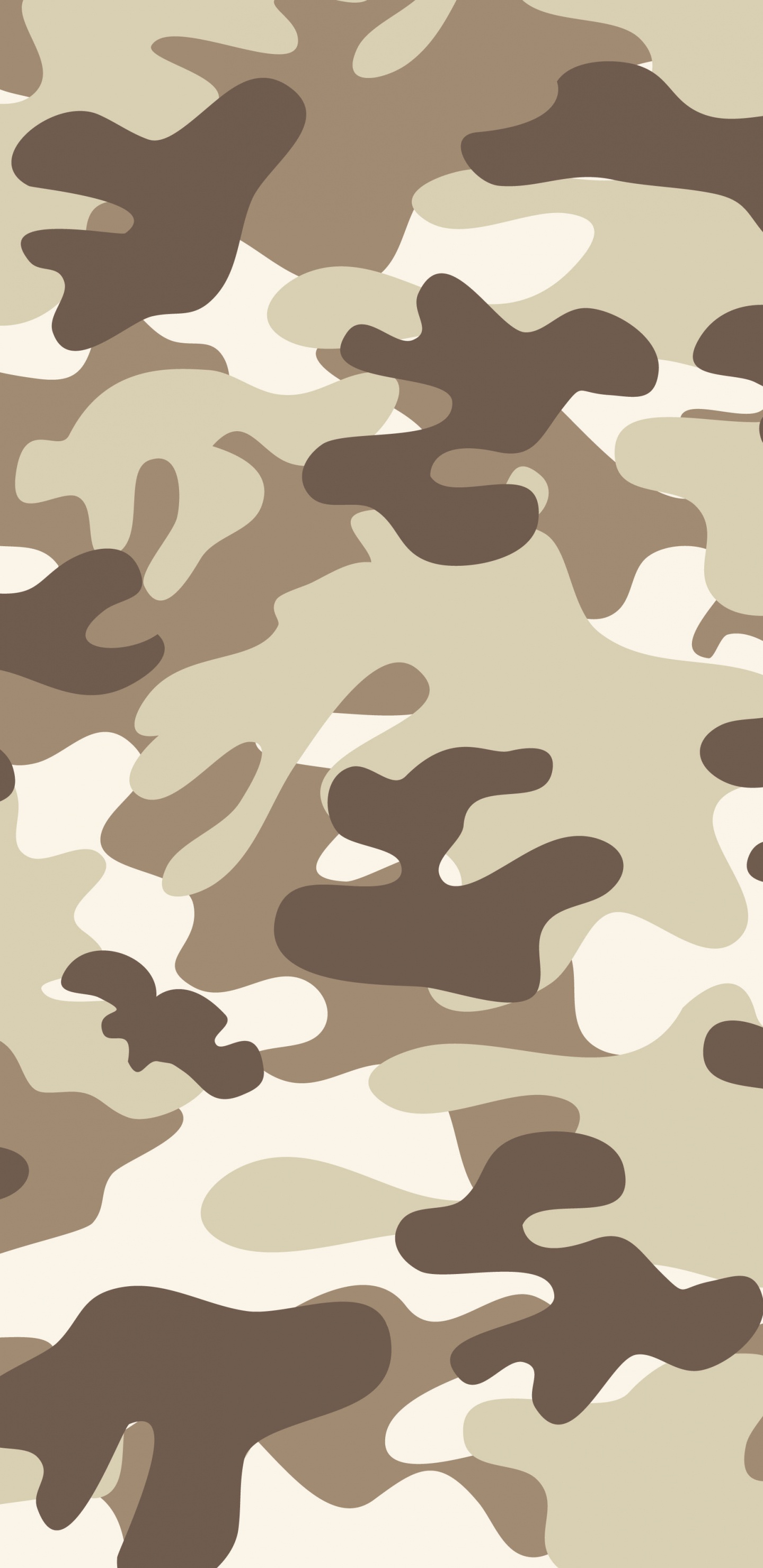 Обои военный камуфляж, платок, камуфляж, узор, коричневый цвет в разрешении 1440x2960