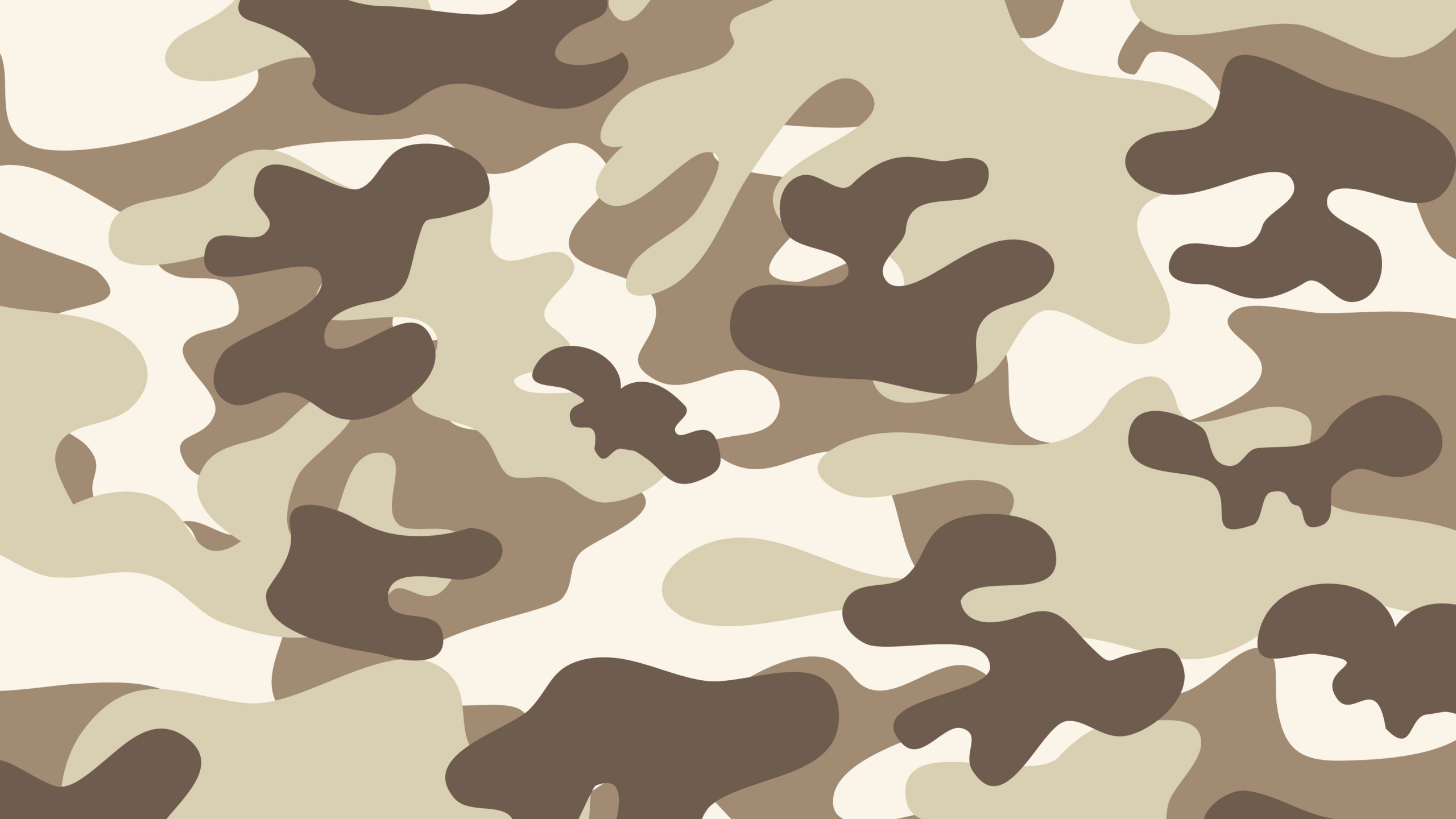 Обои военный камуфляж, платок, камуфляж, узор, коричневый цвет в разрешении 2560x1440