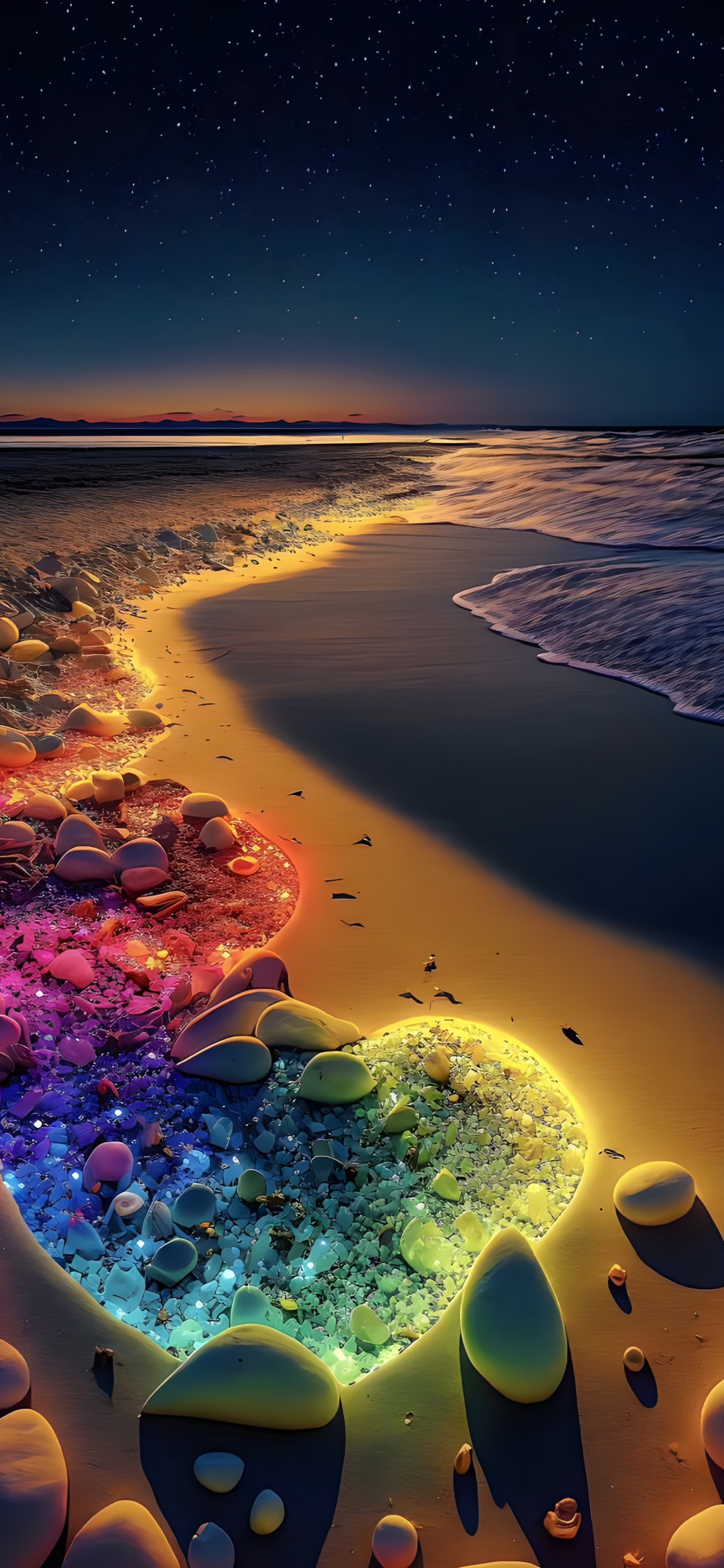 Обои свет, вода, атмосфера, природа, мир в разрешении 1242x2688