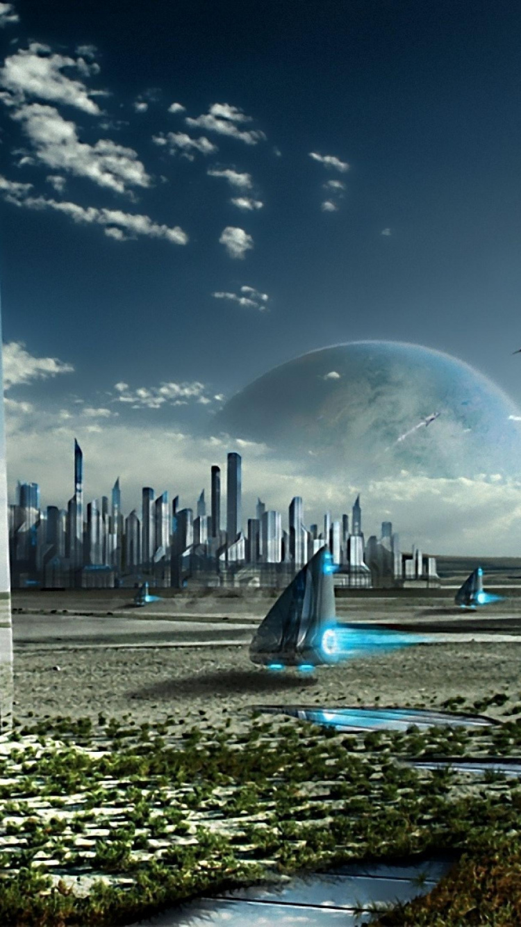 Обои вода, ориентир, небоскреб, архитектура, городской пейзаж в разрешении 750x1334