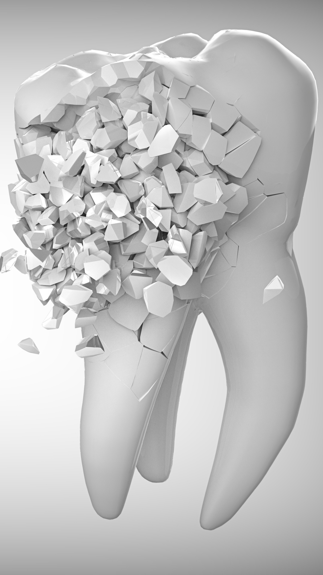 Обои лечение зубов, зуб, гигиена полости рта, здоровье, белые в разрешении 1080x1920