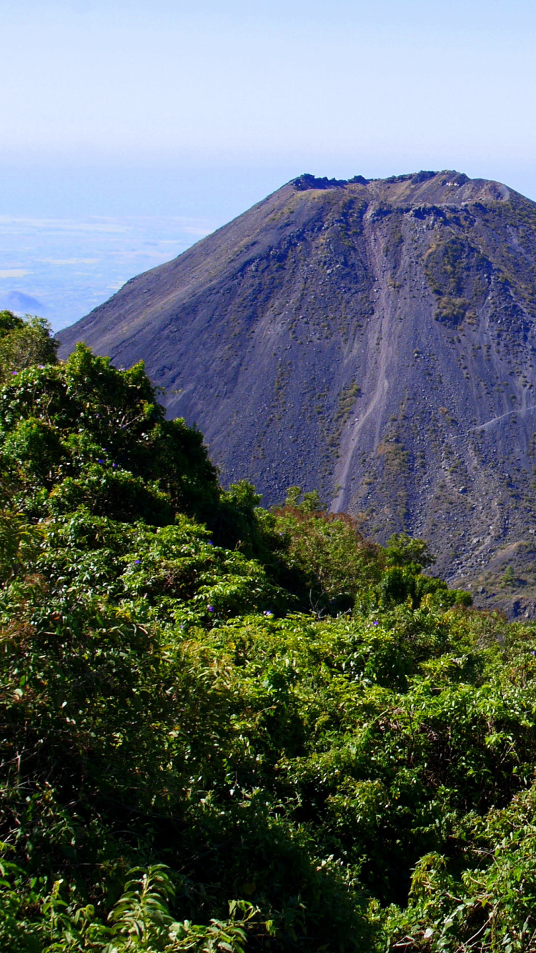 Обои исалько, вулкан, потухший вулкан, пейзажи гор, гора в разрешении 750x1334