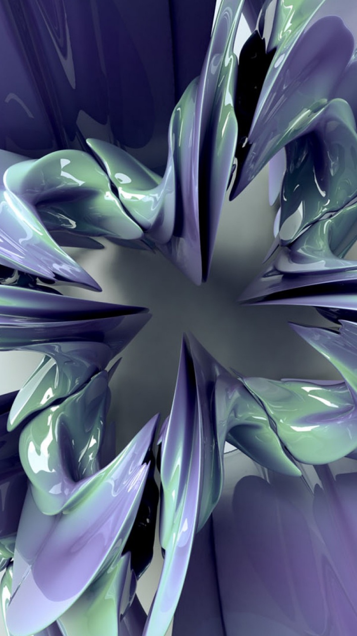 Обои абстрактное искусство, пурпур, цветок, Фиолетовый, растение в разрешении 720x1280