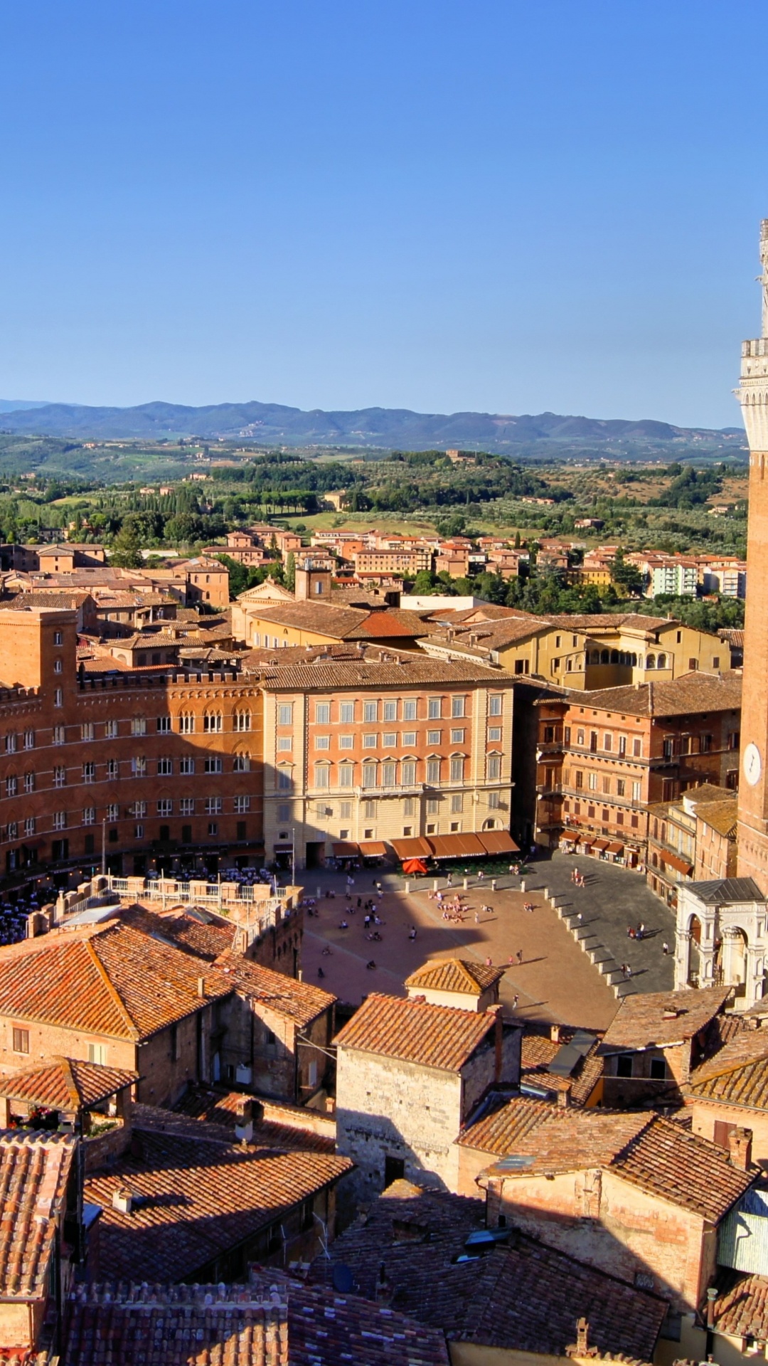 Обои Иль Кампо, ориентир, город, городок, историческое место в разрешении 1080x1920