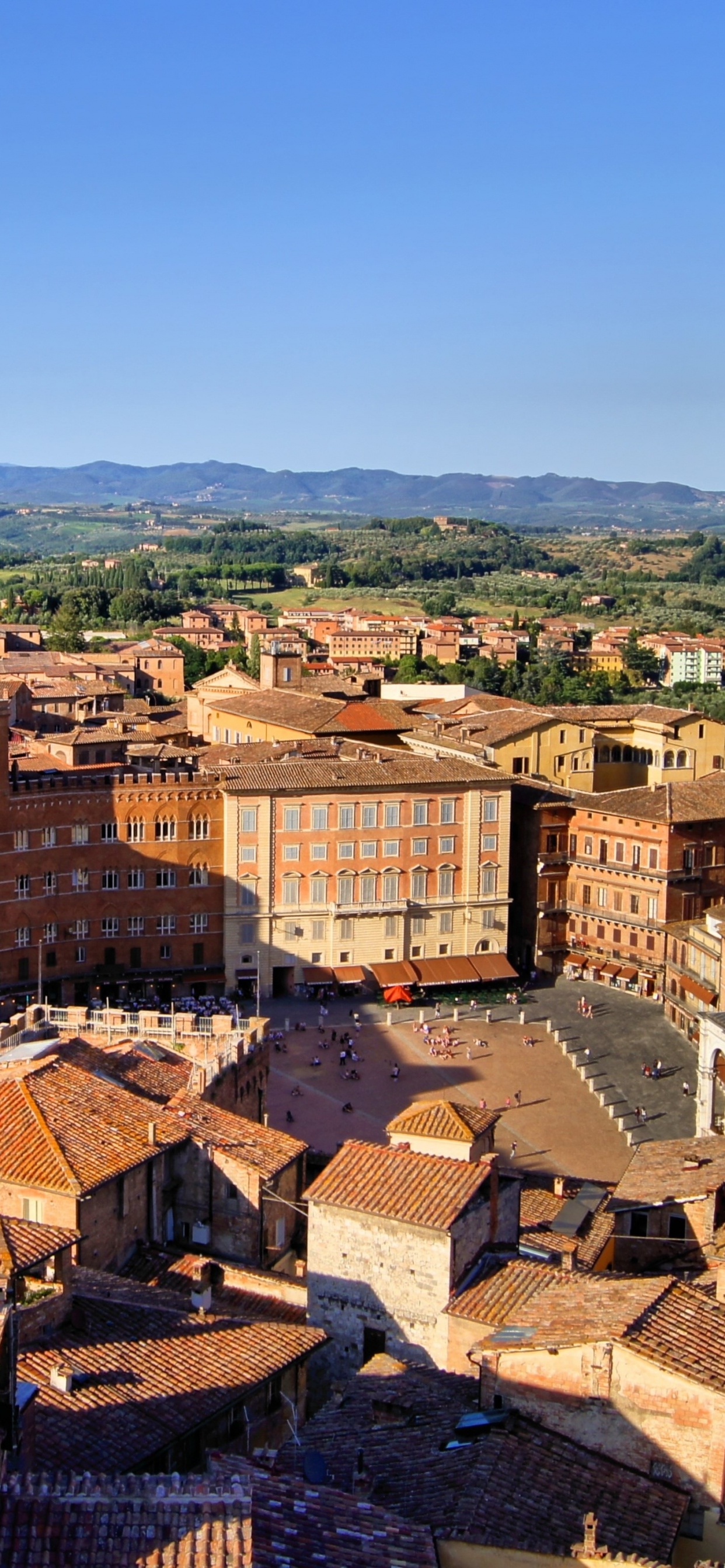 Обои Иль Кампо, ориентир, город, городок, историческое место в разрешении 1242x2688