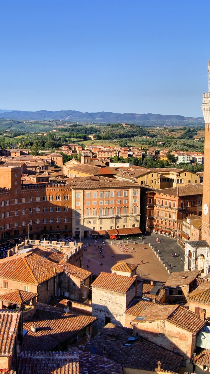 Обои Иль Кампо, ориентир, город, городок, историческое место в разрешении 720x1280