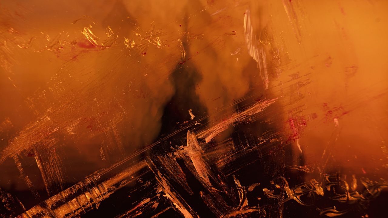 Обои арт, тепло, загрязнение, живопись, атмосфера в разрешении 1280x720