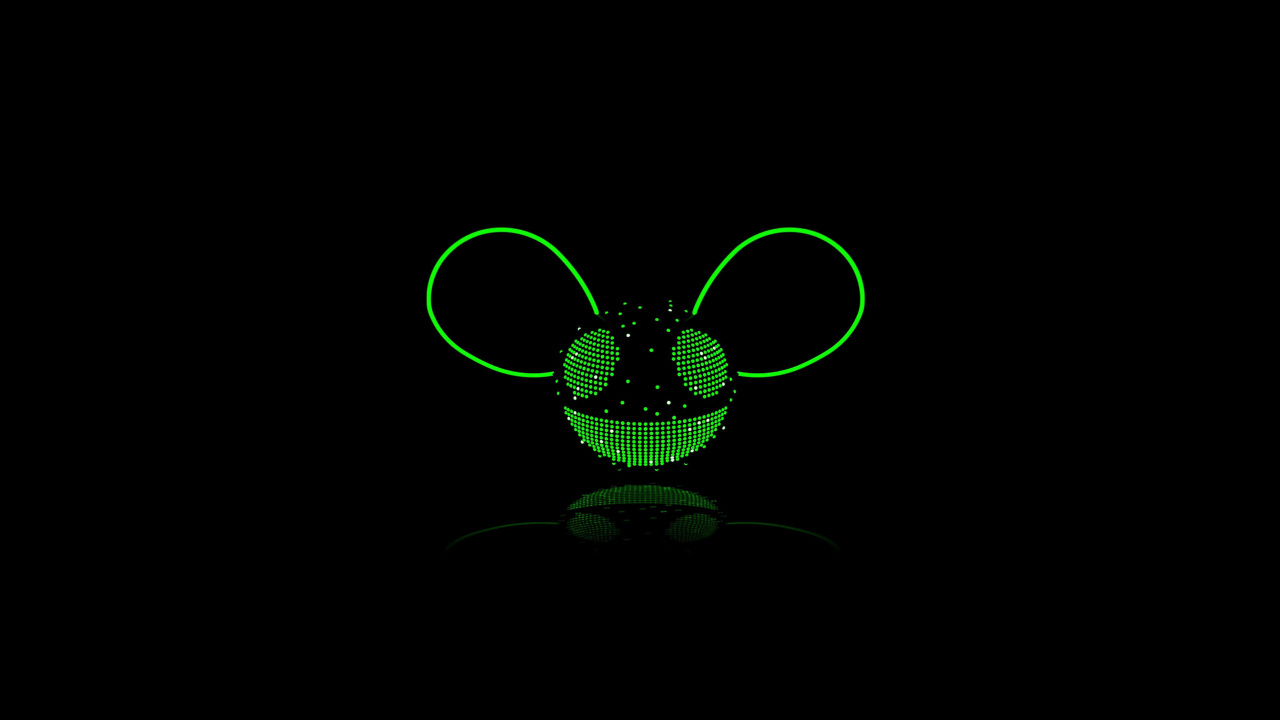 Обои deadmau5 4х4 12, Четыре тысячи четыреста двенадцать, лист, зеленый, черный в разрешении 1280x720