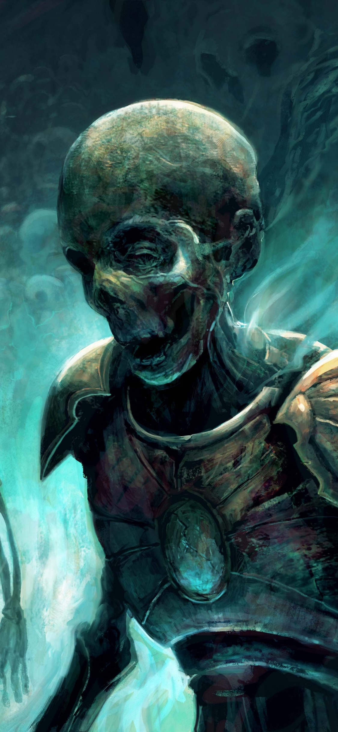 Обои magic the gathering, арт, компьютерная игра, приключенческая игра, человек в разрешении 1125x2436